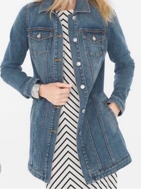 Chico’s Elongated Denim Jacket